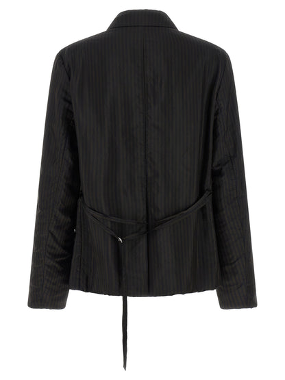 Dries Van Noten Brown Copper Blazer