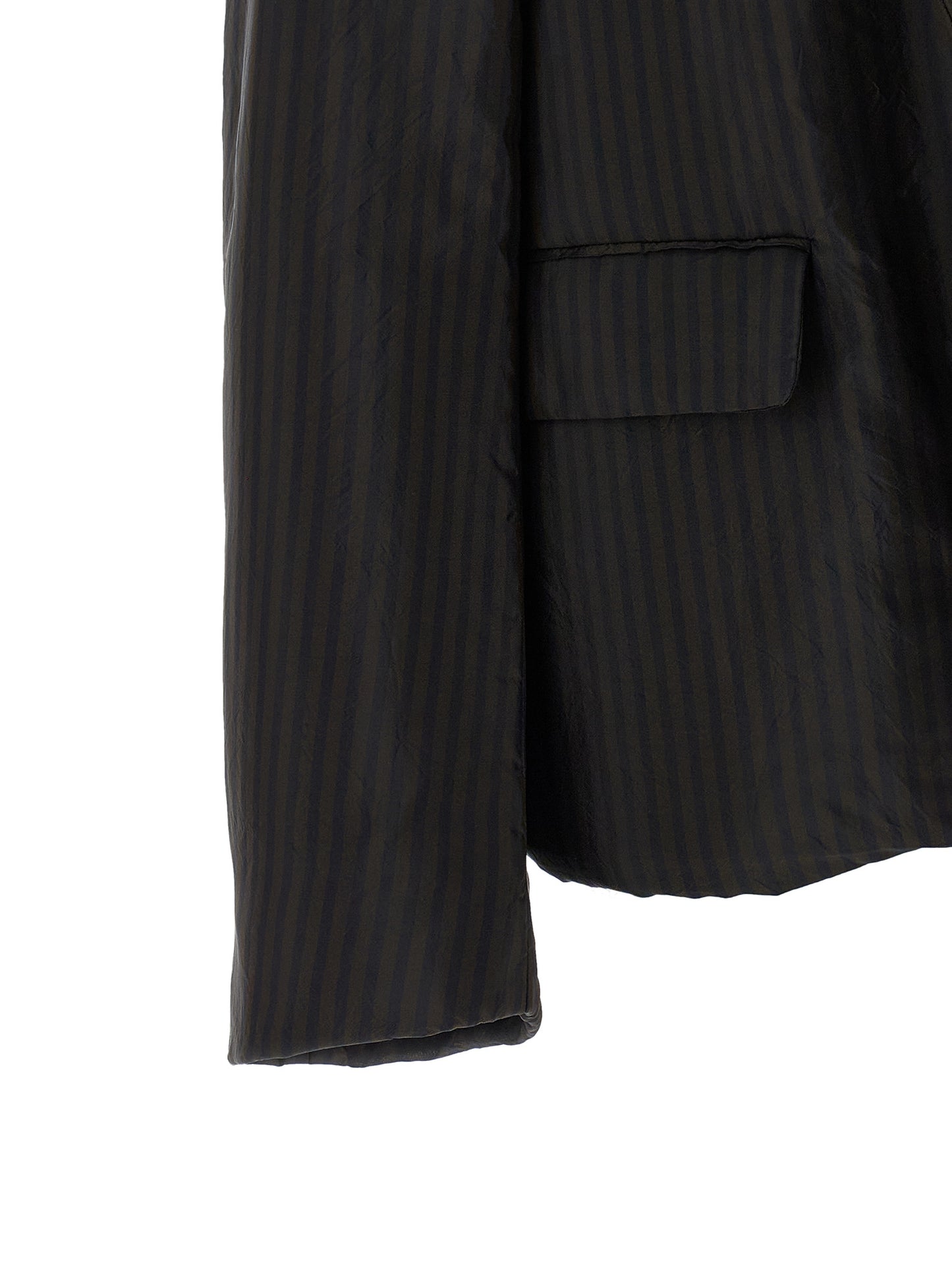 Dries Van Noten Brown Copper Blazer