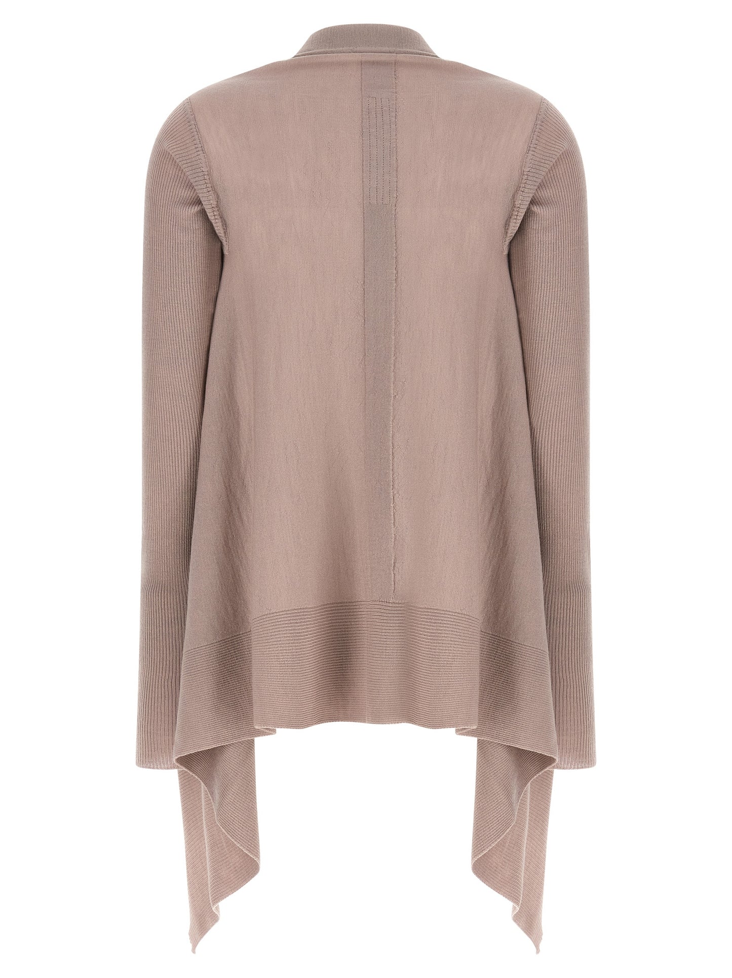 Cardigan by Rick Owens for women in cotton multicolor & pink features a nuanced silhouette with a refined wrap neckline and nuanced detailing for a sophisticated look.