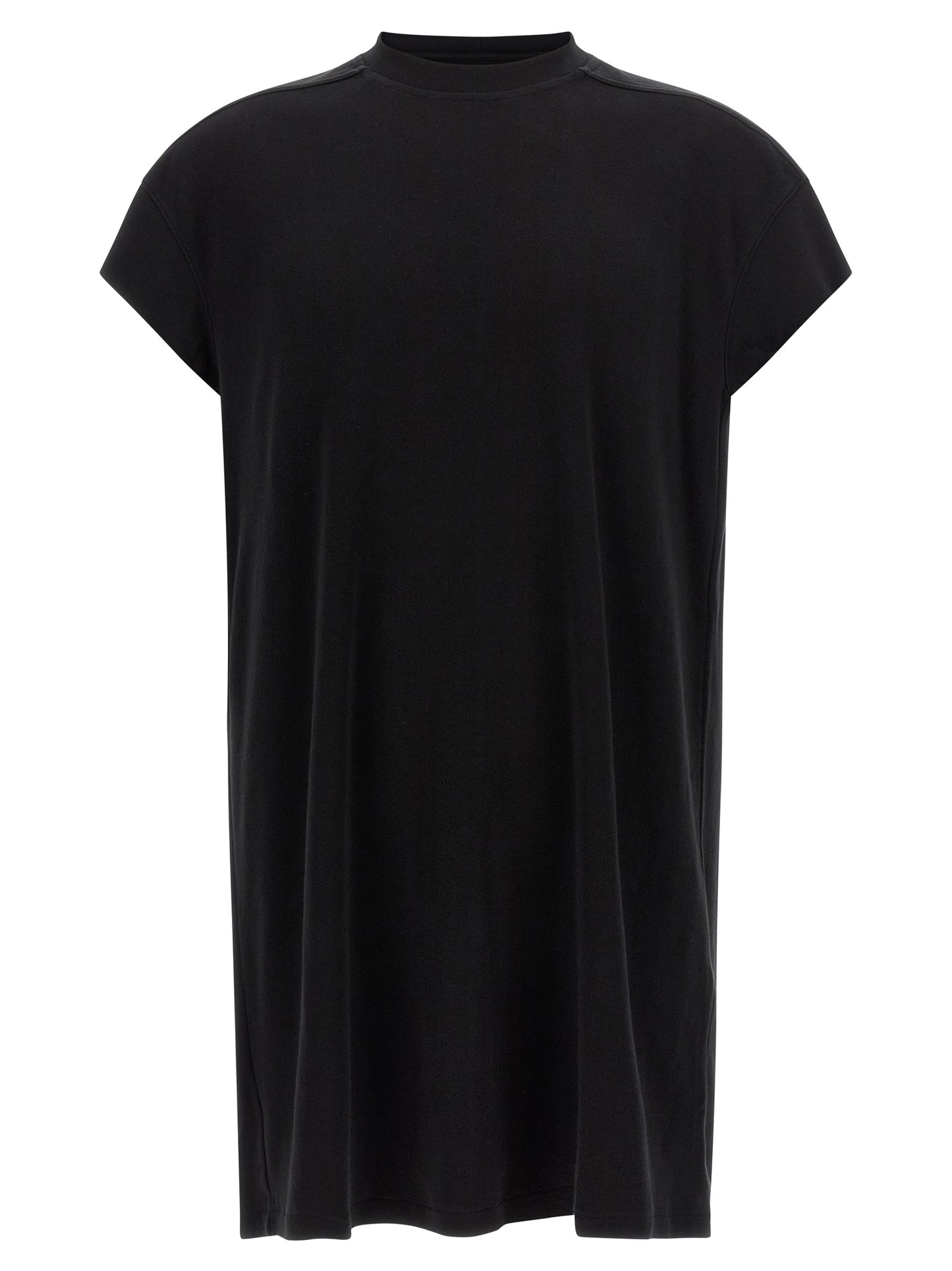 T-Shirt by Rick Owens for men in organic cotton black & signature features an on trend silhouette, perfectly showcasing a on trend and for an elevated aesthetic.