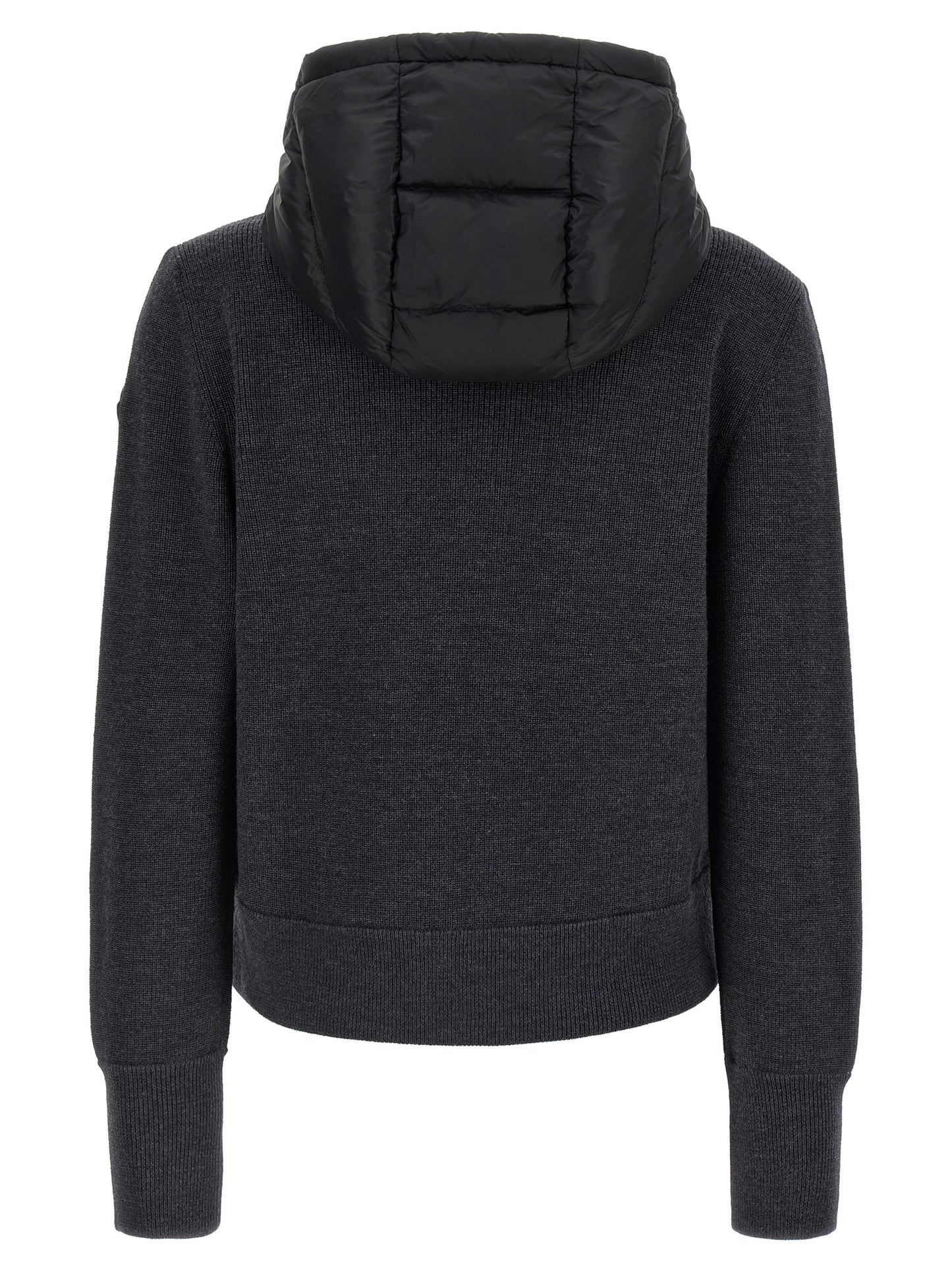 Moncler Gray Polyamide Cardigan