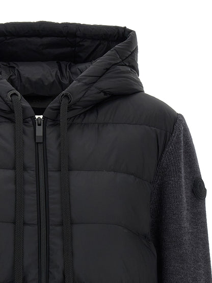 Moncler Gray Polyamide Cardigan
