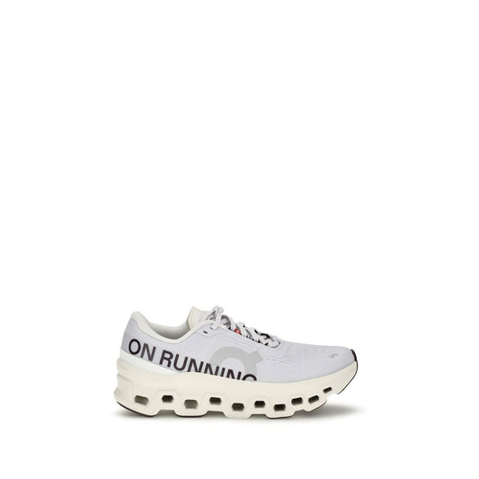 Athletic Sneakers by ON for women in polyester purple showcases a architectural silhouette, artfully capturing the essence of the Women's Athletic Polyester Sneakers with its signature architectural athletic style construction.