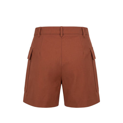 Trussardi Jeans Brown Viscose Women Shorts