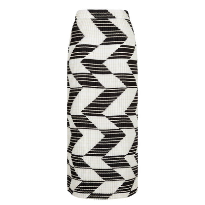 Trussardi Jeans White Polyester Women Skirt