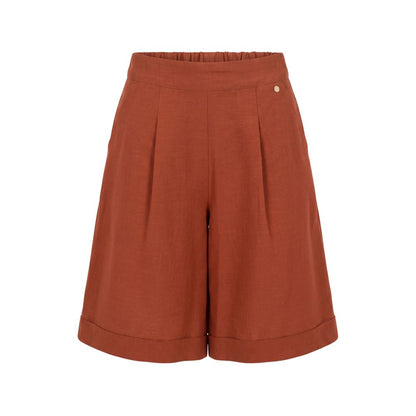 Trussardi Jeans Brown Viscose Women Shorts
