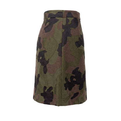 Trussardi Jeans Black Cotton Women Skirt
