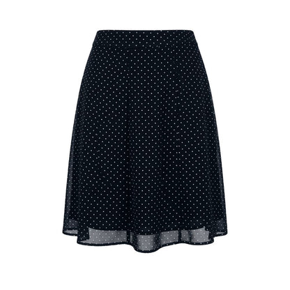 Trussardi Jeans Black Viscose Women Skirt