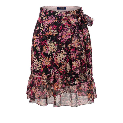 Trussardi Jeans Pink Polyester Women Skirt