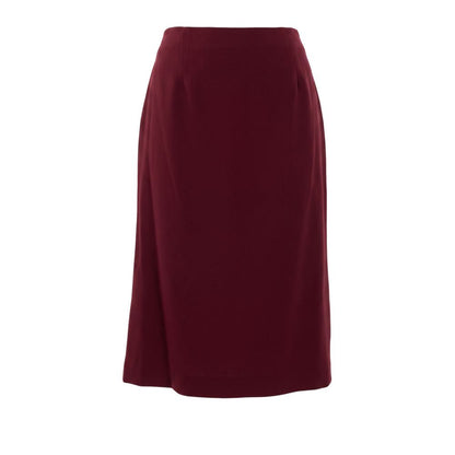 Trussardi Red Acetate Women Skirt