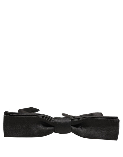 Dolce & Gabbana Silk Satin Necktie - Black