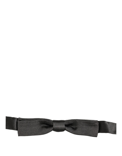 Dolce & Gabbana Silk Satin Necktie - Black