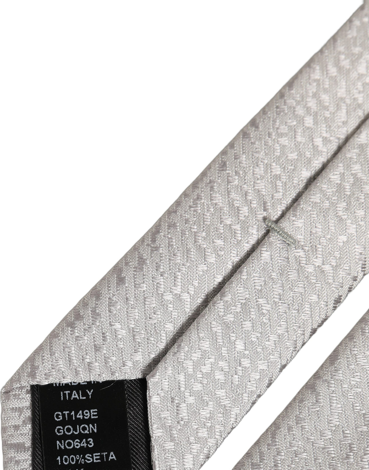 Dolce & Gabbana Silk Necktie - Gray