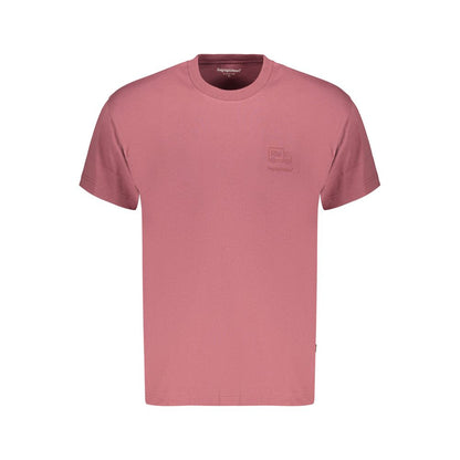 T-Shirt by Refrigiwear for men in cotton purple, violet, signature & print showcases a unassuming silhouette, artfully detailed with a refined crew neckline and unassuming for a sophisticated, contemporary look.