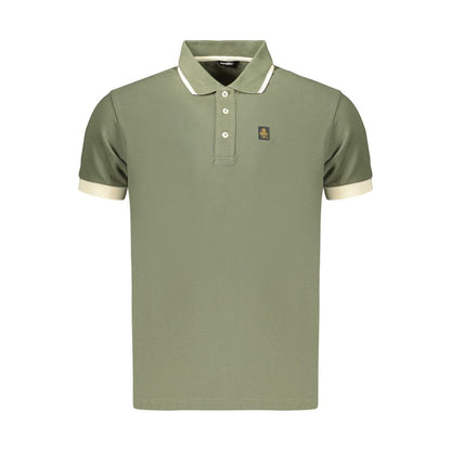 Refrigiwear Men's Stretch Cotton Polo Shirt - Green