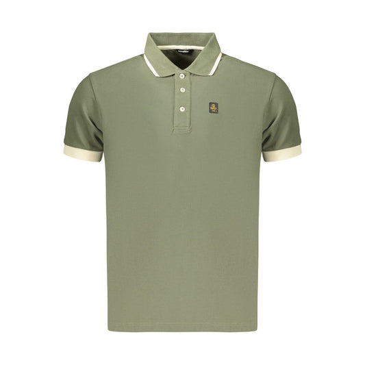 Refrigiwear Men's Stretch Cotton Polo Shirt - Green