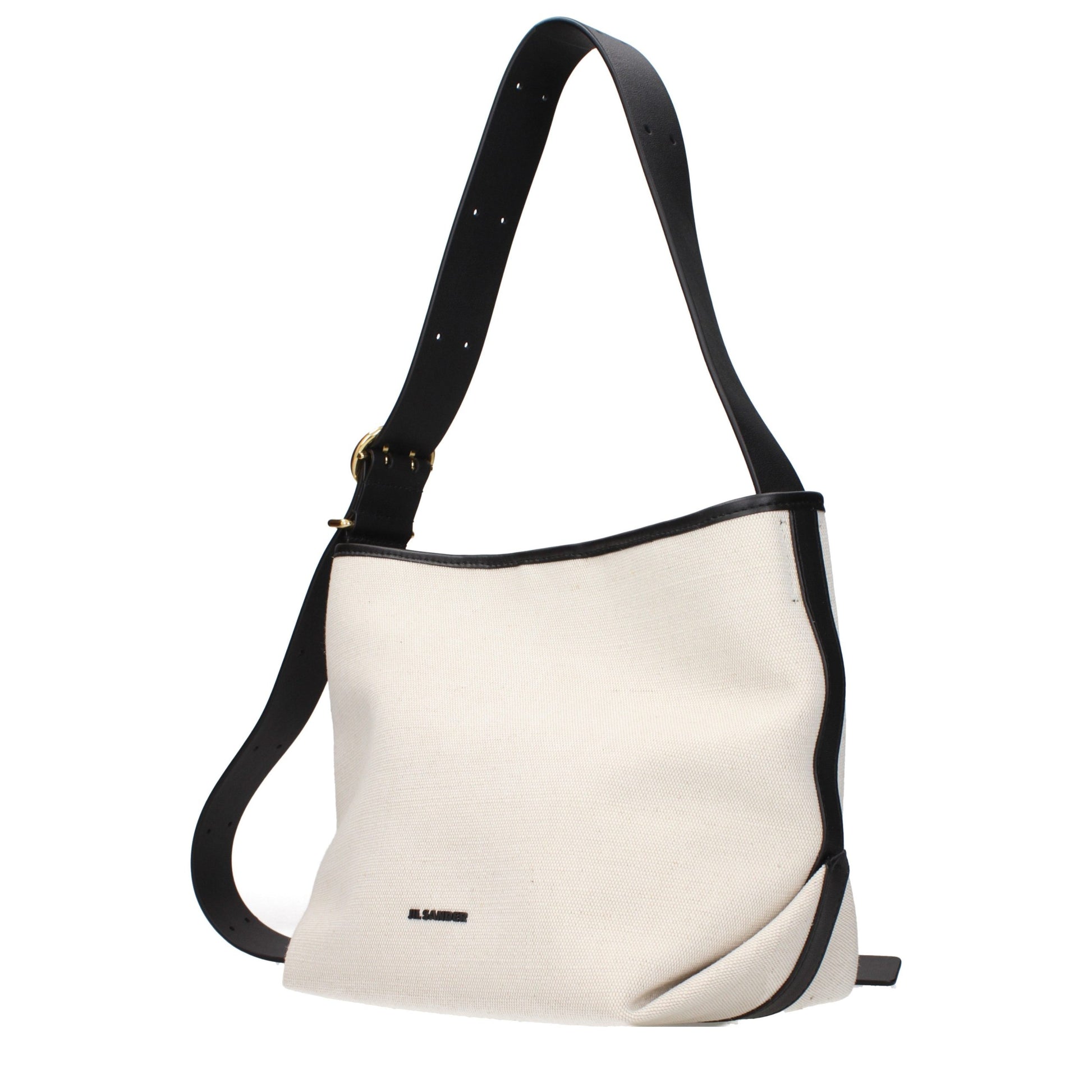 Crossbody Handbag by Jil Sander for women in fabric beige features an versatile silhouette, showcasing a secure and versatile with versatile crossbody-strap & adjustable-strap for a versatile finish.