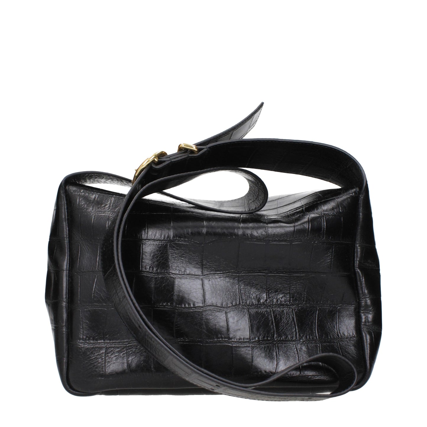 Crossbody Handbag by Jil Sander for women in leather black features an multi-faceted design with a secure , ample , and versatile crossbody-strap & adjustable-strap for a multi-faceted finish.