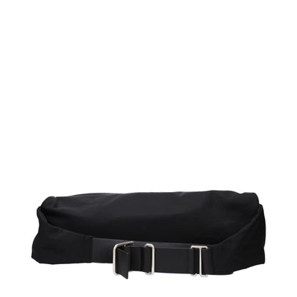 Backpack by Jil Sander for men in fabric black features a architectural Fabric Backpack design with a secure , ample , and versatile backpack-strap & adjustable-strap for a architectural finish.