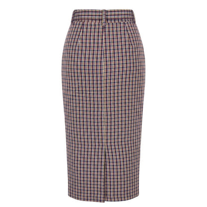 Trussardi Jeans Black Cotton Women Skirt
