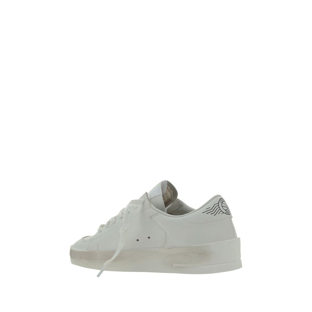 Sneakers by Golden Goose for women in goatskin leather white & signature features an timeless silhouette from the Star Women's Fashion Goatskin Leather Sneakers collection, showcasing a signature fashion style with an timeless finish.