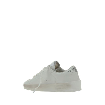 Sneakers by Golden Goose for women in goatskin leather white & signature features an timeless silhouette from the Star Women's Fashion Goatskin Leather Sneakers collection, showcasing a signature fashion style with an timeless finish.