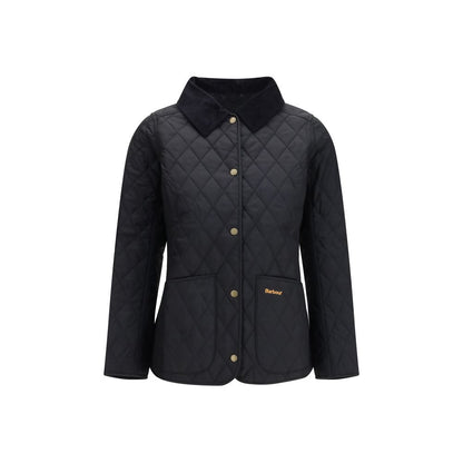 Windbreaker Jacket by Barbour for women in polyester polyamide corduroy blue & signature features an enduring silhouette, showcasing technical pockets & windproof and a sophisticated for a truly enduring aesthetic.
