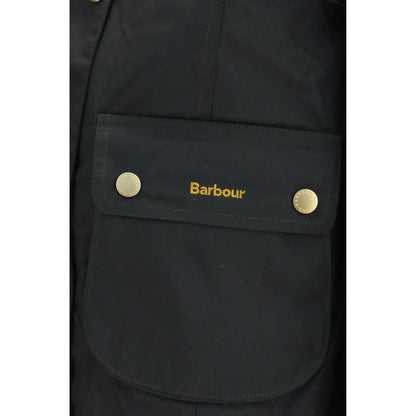 Windbreaker Jacket by Barbour for women in cotton bicolour, gold & signature features an stylish silhouette, showcasing a sophisticated and performance-driven pockets & windproof for a premium, stylish look.