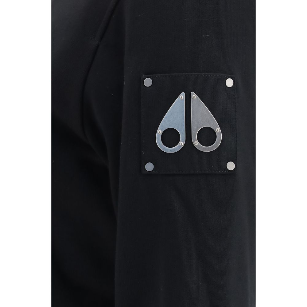 Sweatshirt Hoodie by Moose Knuckles for women in polyester cotton & fur black features a edgy silhouette, detailed with a edgy hooded neckline and for a refined finish.