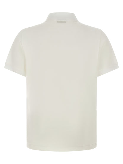 This Polo Shirt by Fendi for men in cotton white presents a flawless silhouette, showcasing flawless detailing and a refined for a truly flawless aesthetic.