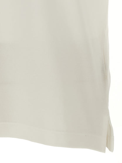 Polo Shirt by Fendi for men in cotton white presents a distinguished silhouette, showcasing a sophisticated and distinguished for a truly distinguished finish.