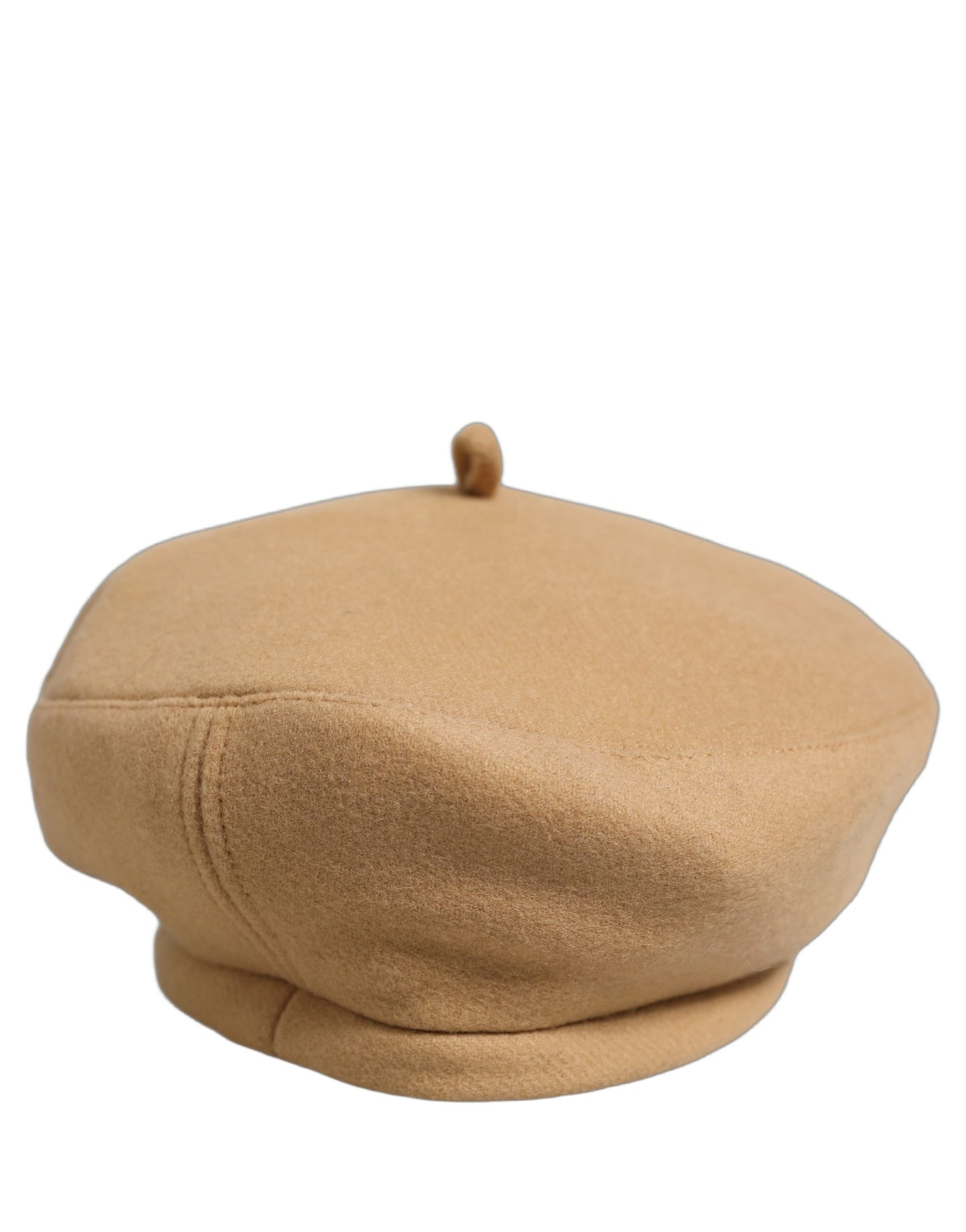 Dolce & Gabbana Beige Wool French Style Beret Capello Hat