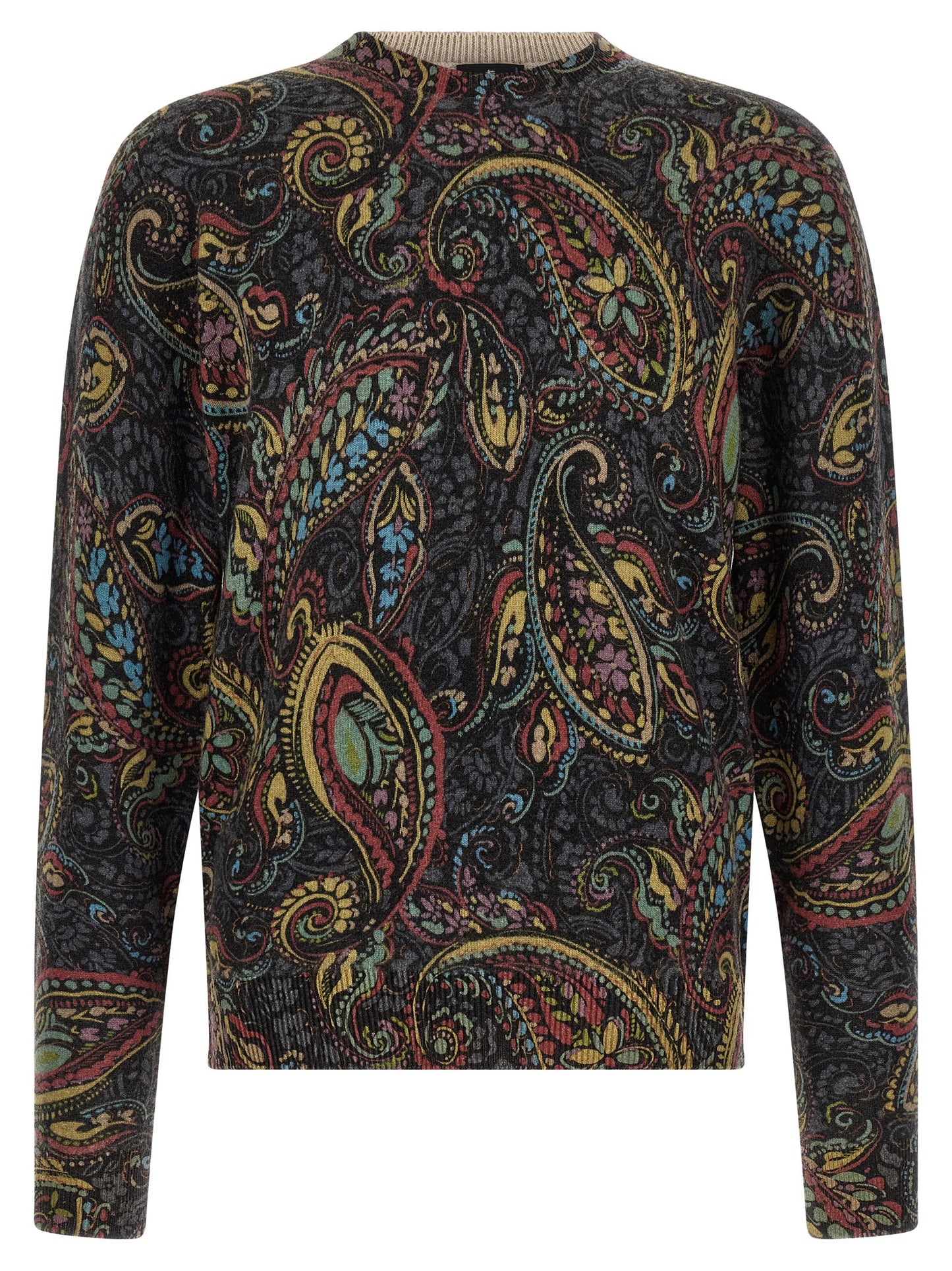 Cardigan by Etro for men in wool canvas multicolor, patterned & paisley features an crisp silhouette, showcasing a sophisticated and detail for a truly crisp finish.