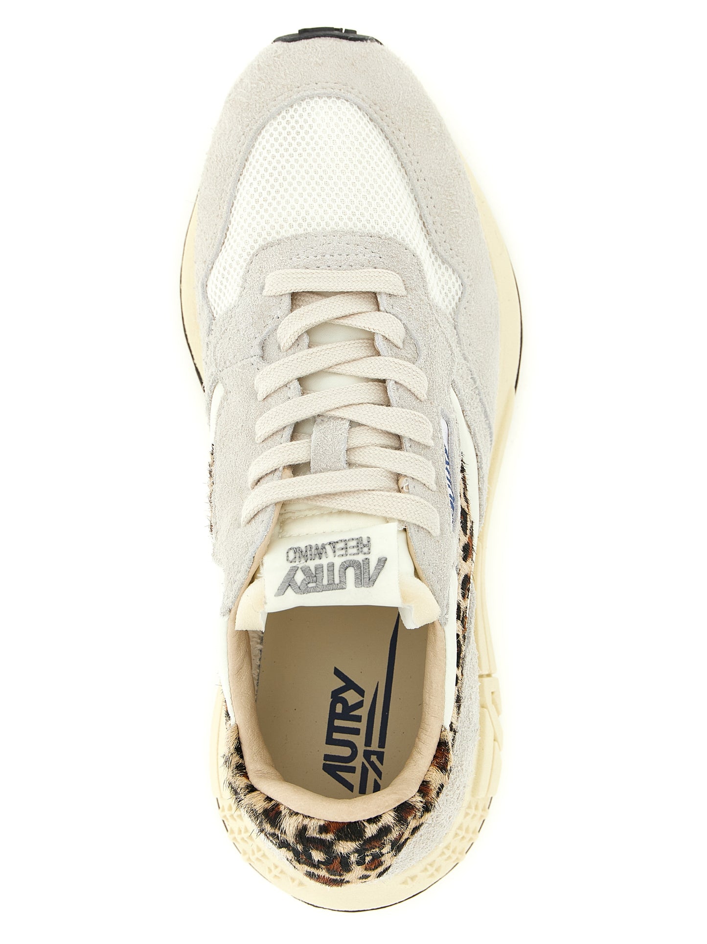 Athletic Sneakers by Autry for women in nylon suede leather & mesh animal, multicolor, signature & print showcases an impeccable silhouette, defined by an impeccable athletic style design that perfectly captures the essence of the Pony Women's Athletic Nylon Suede Leather & Mesh Sneakers.