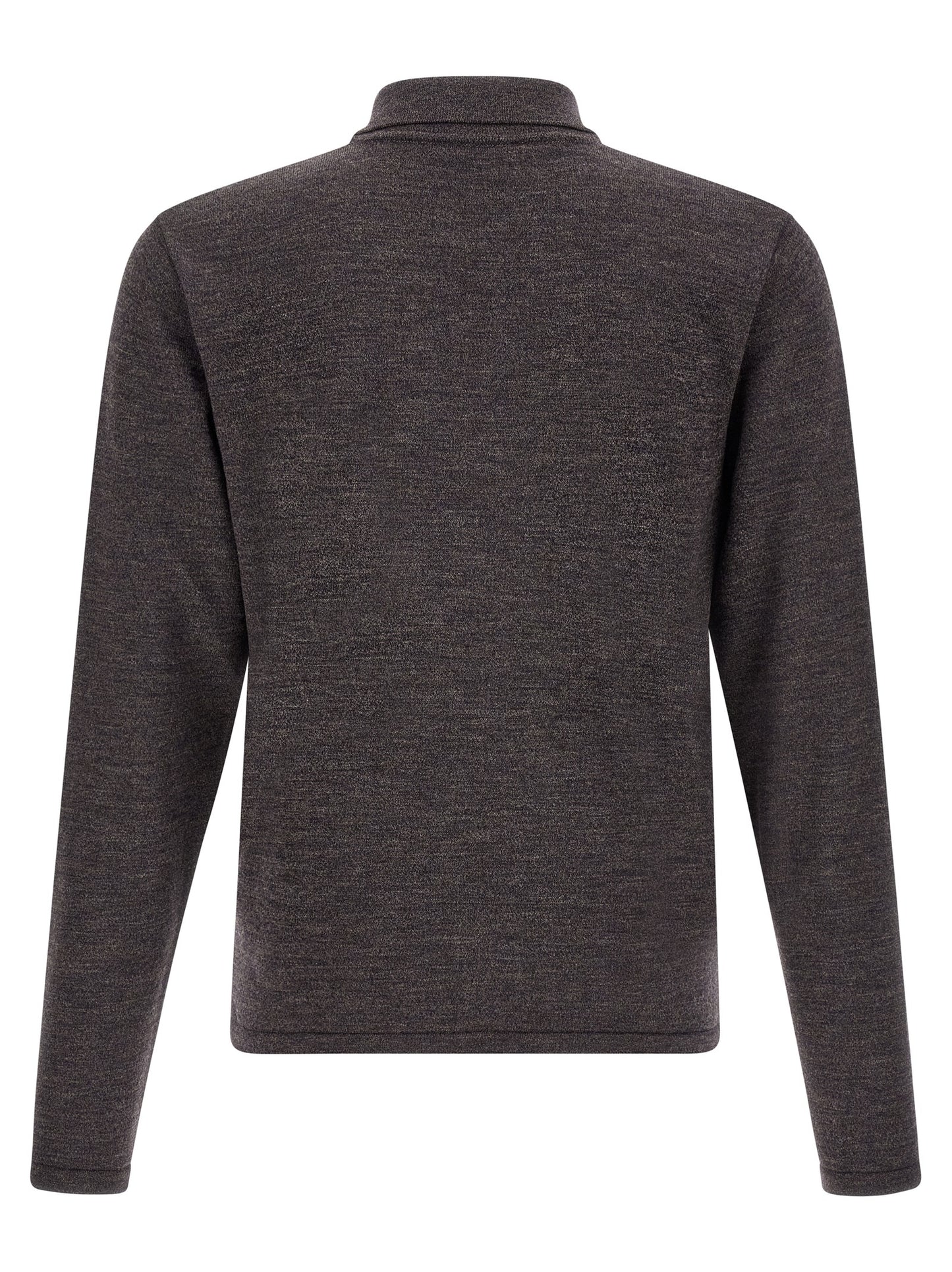 Polo Shirt by Lemaire for men in resin & wood brown showcases a sharp silhouette, detailed with a refined and sharp for a sophisticated finish.