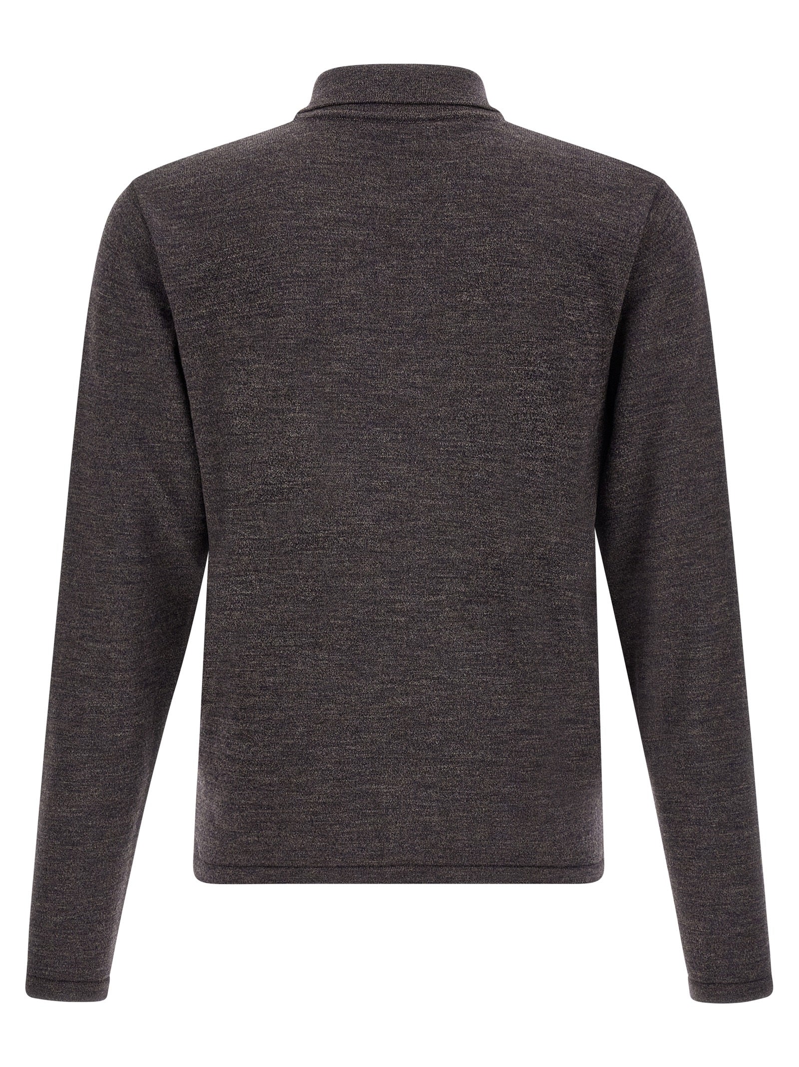 Polo Shirt by Lemaire for men in resin & wood brown showcases a sharp silhouette, detailed with a refined and sharp for a sophisticated finish.