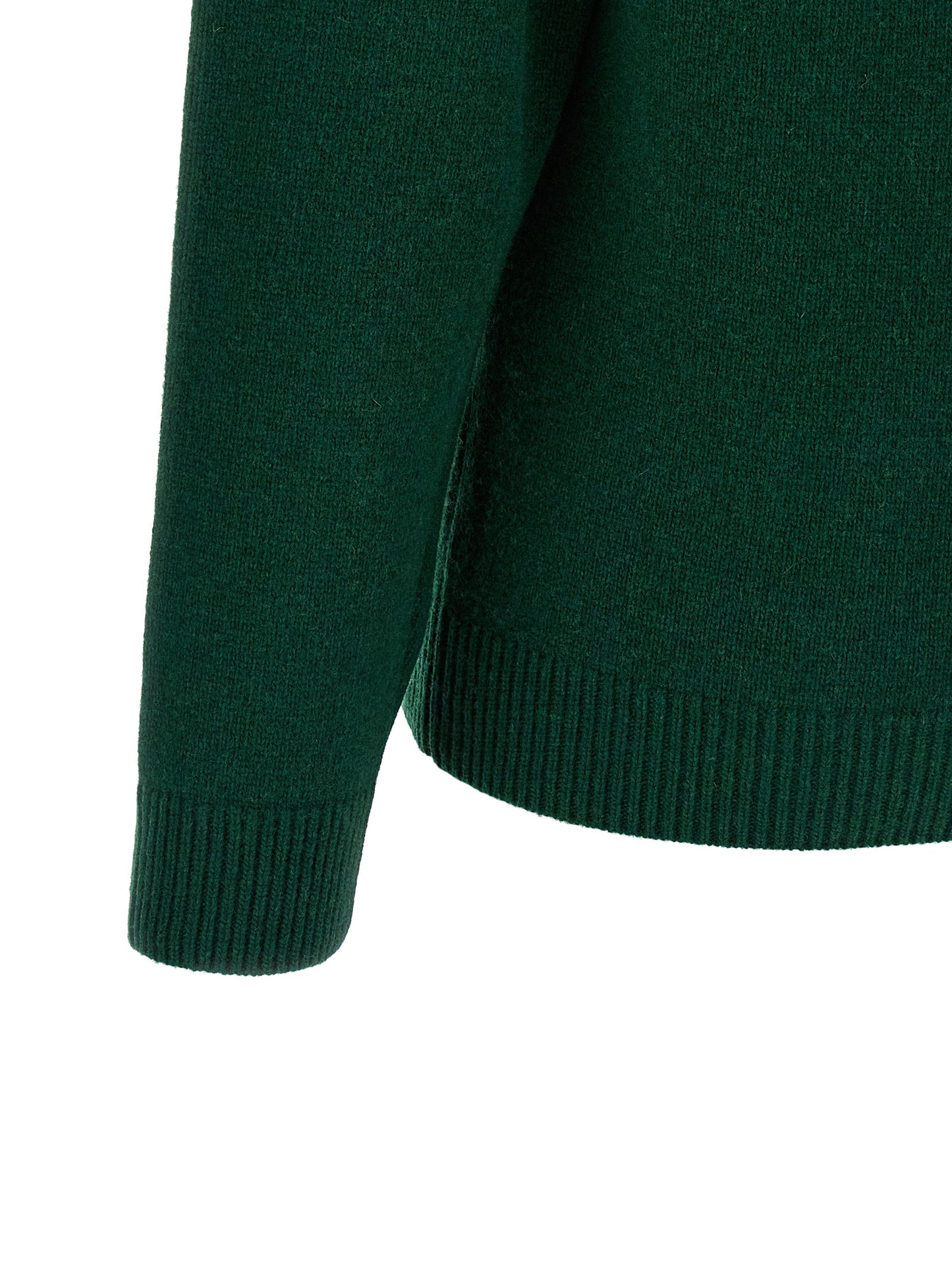 Cardigan by J.W.Anderson for women in wool bicolour, green & patterned features an impeccable silhouette, showcasing a sophisticated and detail for a truly impeccable finish.