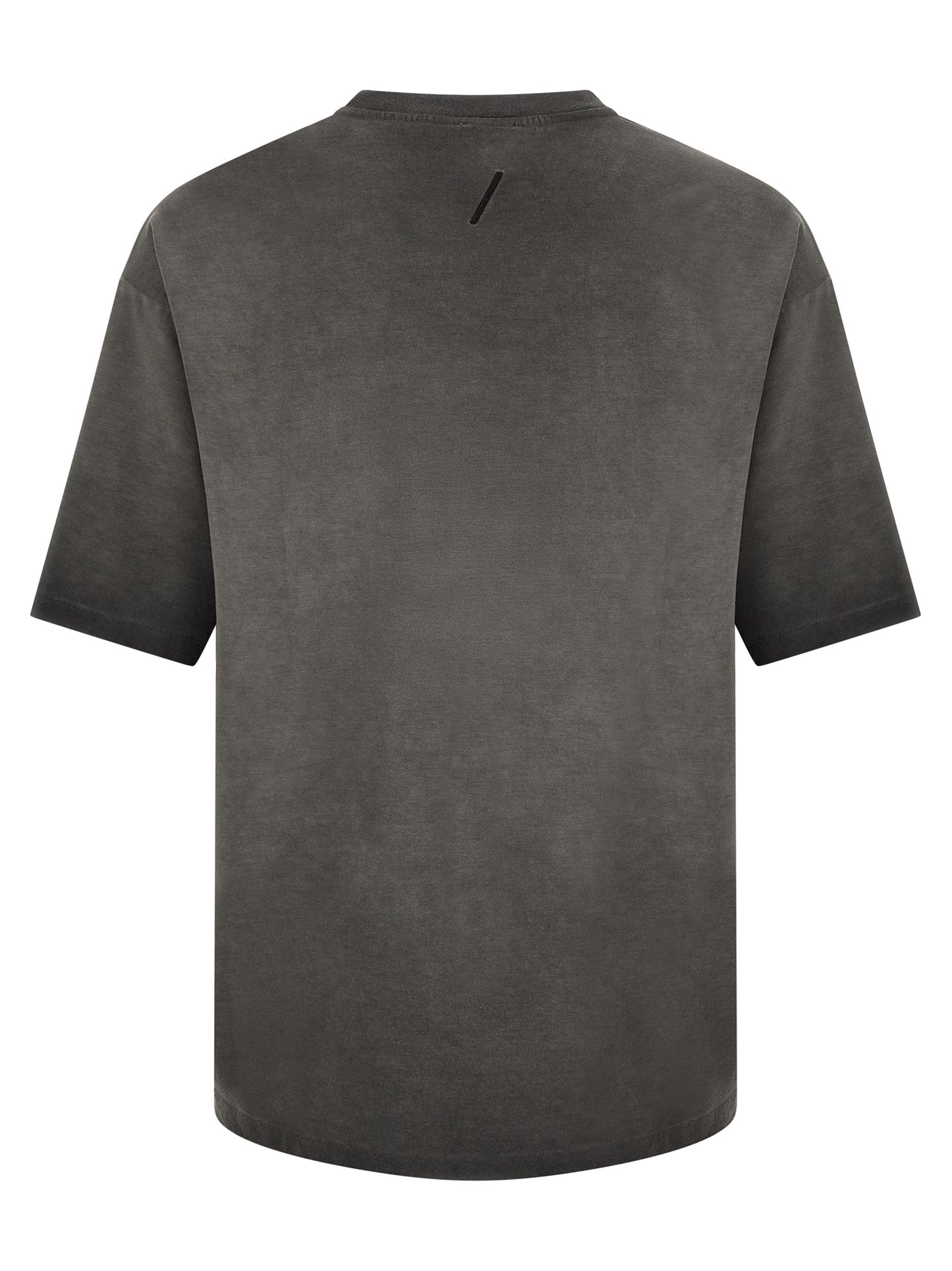 T-Shirt by Thom Krom for men in modal & cotton dark-gray & gray showcases a chic silhouette, artfully detailed with a chic crew neckline and for a chic finish.