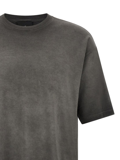 T-Shirt by Thom Krom for men in modal & cotton dark-gray & gray features an on trend silhouette, perfectly showcasing a on trend and for an elevated aesthetic.