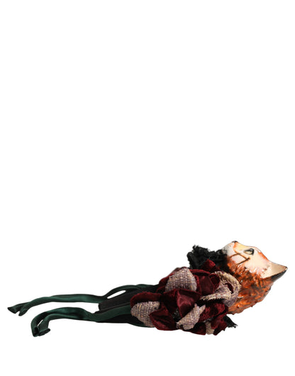 Dolce & Gabbana Silk & Velvet Headband - Multicolor