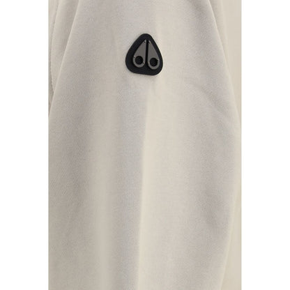 Sweatshirt by Moose Knuckles for women in cotton polyester beige showcases a slouchy chic silhouette, artfully detailed with a slouchy chic crew neckline and for a slouchy chic finish.