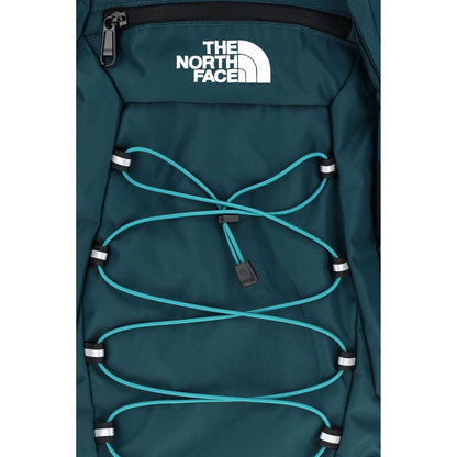 Medium Flap Backpack Shoulder Bag by The North Face for men in nylon & calf leather bicolour & green features a enviable silhouette, showcasing a secure snap & flap, ample , and enviable shoulder-strap, backpack-strap, adjustable-strap, belt-strap & handle for a enviable finish.