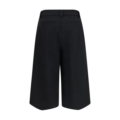 Casual Pants by The Latest for women in polyester & wool black features an refined tailoring silhouette, showcasing a premium straight-leg, regular-fit & wide with a and long cut for a refined tailoring look.