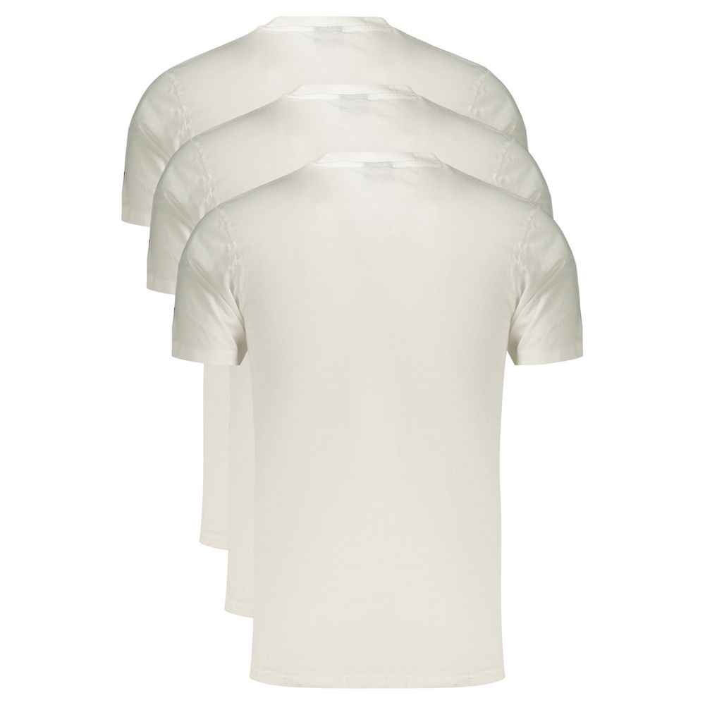 T-Shirt by Norway 1963 for men in cotton white showcases a chic silhouette, artfully detailed with a chic crew neckline and for a chic finish.