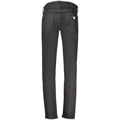 Guess Jeans Men's Slim Stretch Denim Cotton Jeans - Black