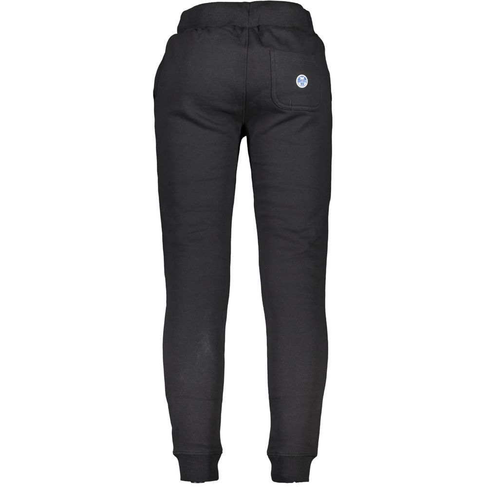 Joggers by North Sails for men in cotton black features an sophisticated and athletic with a precise long, creating a sophisticated and sophisticated silhouette.