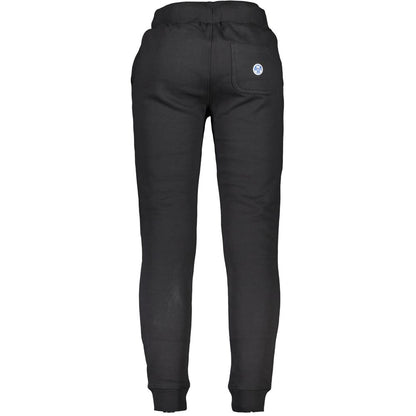 Joggers by North Sails for men in cotton black features an sophisticated and athletic with a precise long, creating a sophisticated and sophisticated silhouette.