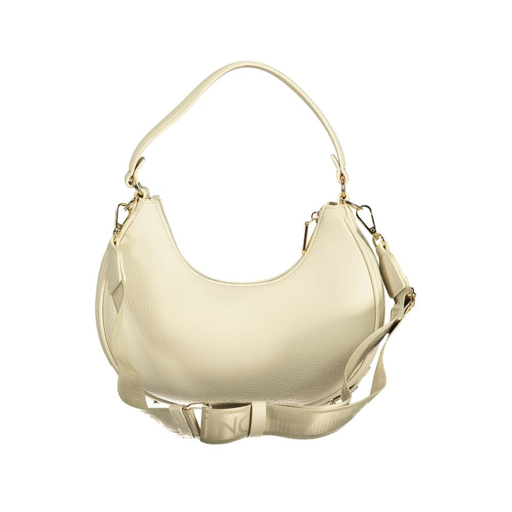 Mario Valentino Polyurethane Handbag - Beige