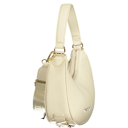 Mario Valentino Polyurethane Handbag - Beige