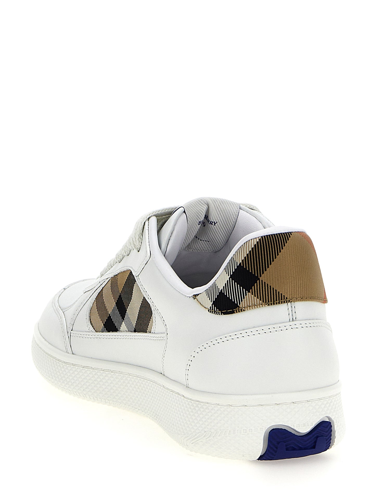 Sneakers by Burberry for women in polyamide polyurethane cotton twill beige & print features an versatile design from the Women's Low Top Polyamide Polyurethane Cotton Twill Sneakers collection, highlighting a versatile low-top style for a premium, high-fashion look.